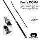 Fusta de doma diamond dressage whip 120 cm
