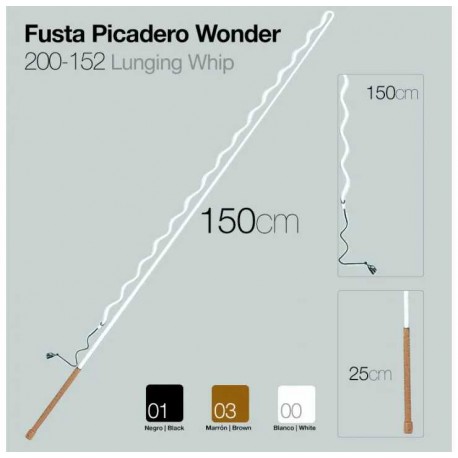 Fusta de picadero Wonder 150 cm