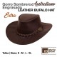 Sombrero australiano engrasado extra
