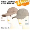 Gorra Cap Strike verano cuadros