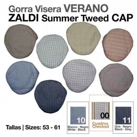 Gorra visera verano