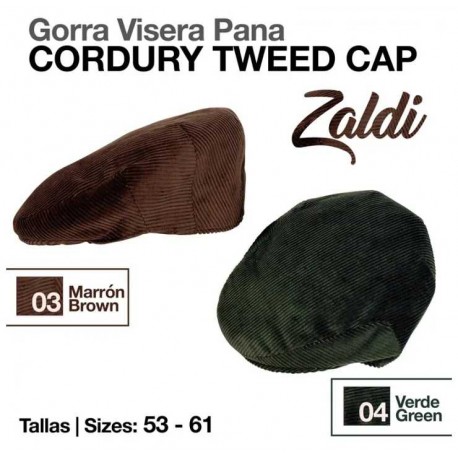 Gorra visera pana Zaldi