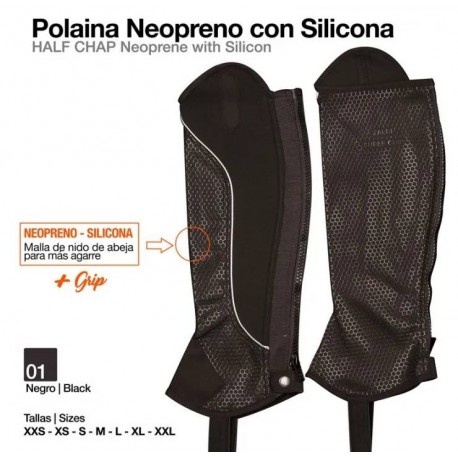 Polaina neopreno con silicona