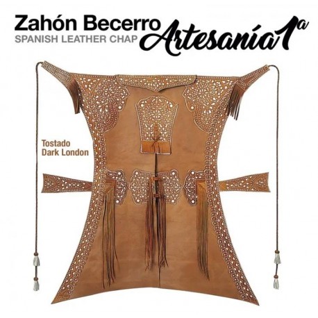 Zahón becerro artesanía 1ª