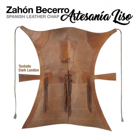 Zahón becerro artesanía liso