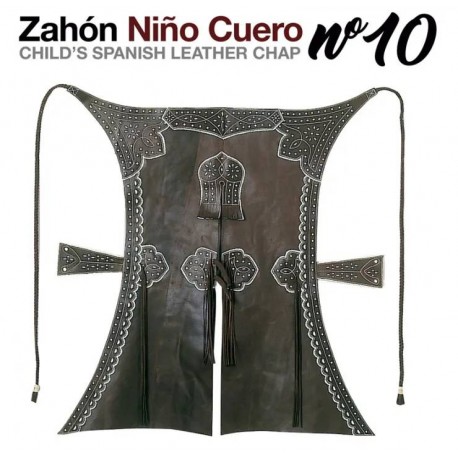 Zahón niño cuero n.10