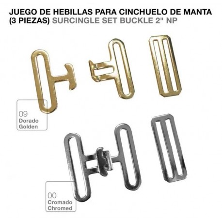 Hebilla para cinchuelo de manta