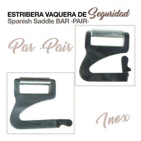 Estribera vaquera de seguridad