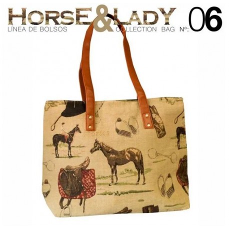 Bolso para colgar colección Horse&Lady 6 motivo caballos