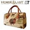 Bolso viaje colección Horse&Lady 7 motivo caballos