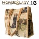 Bolso paseo colección Horse&Lady 3 motivo caballos