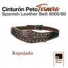Cinturón peto ternera marrón