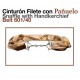 Cinturón filete con pañuelo