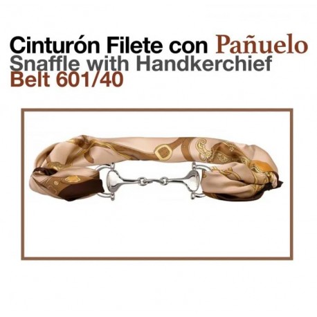 Cinturón filete con pañuelo