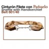 Cinturón filete con pañuelo