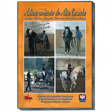 DVD: Alta Escuela. Razas de caballos Barrocos