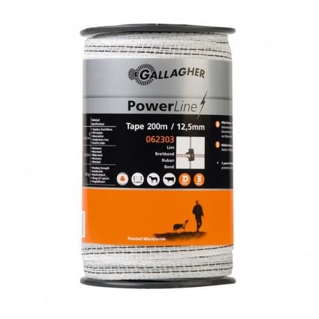 Cinta Powerline 12,5mm 5 hilos