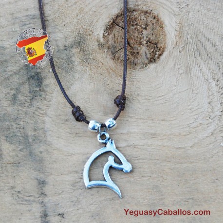 Colgante cabeza caballo ATILA