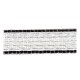 Cinta blanca 15 hilos 4cm rollo 200m