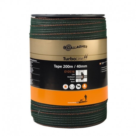 Cinta 200m turbo verde 4cm