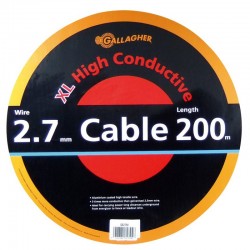 Cable doble aislado 200m 2.7mm