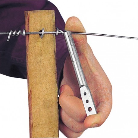 Llave para doblar alambres