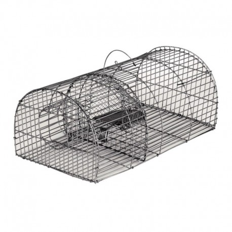Jaula-trampa para ratas de 41 cm ovalada