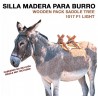 Silla de Madera para Burro