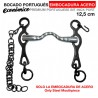Bocado Portugués embocadura acero económico