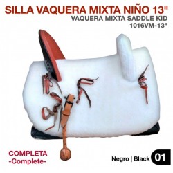 Silla Vaquera Mixta Niño 13" (32cm) Completa